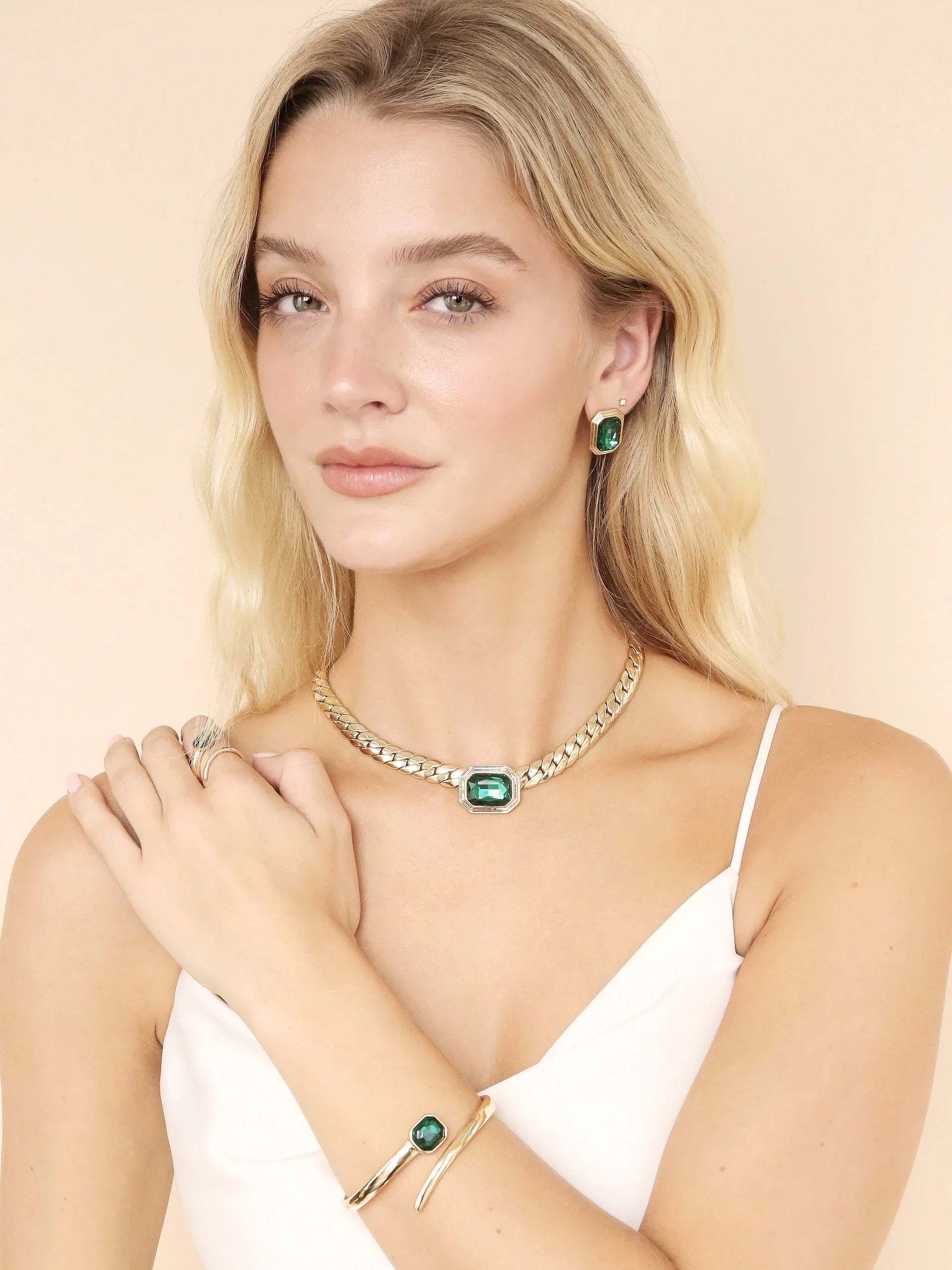 Deco Crystal Earrings