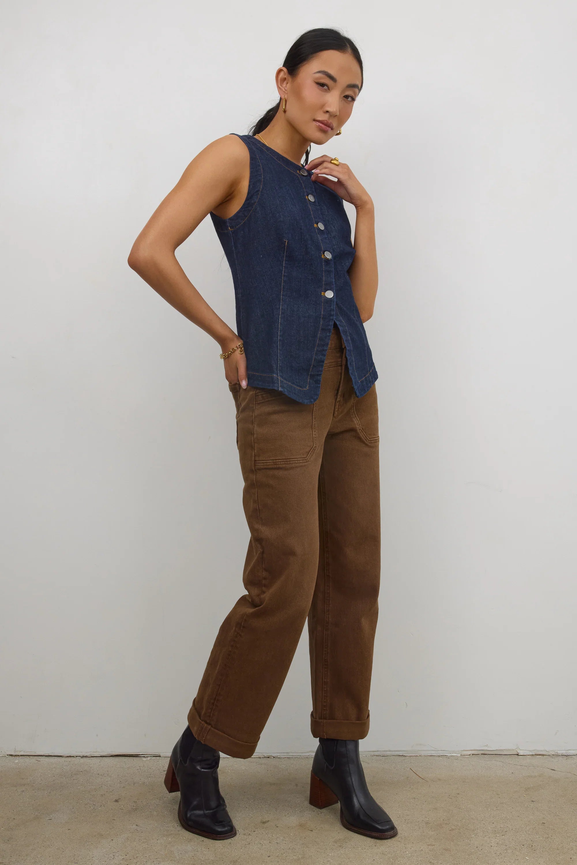 Jenny Denim Vest