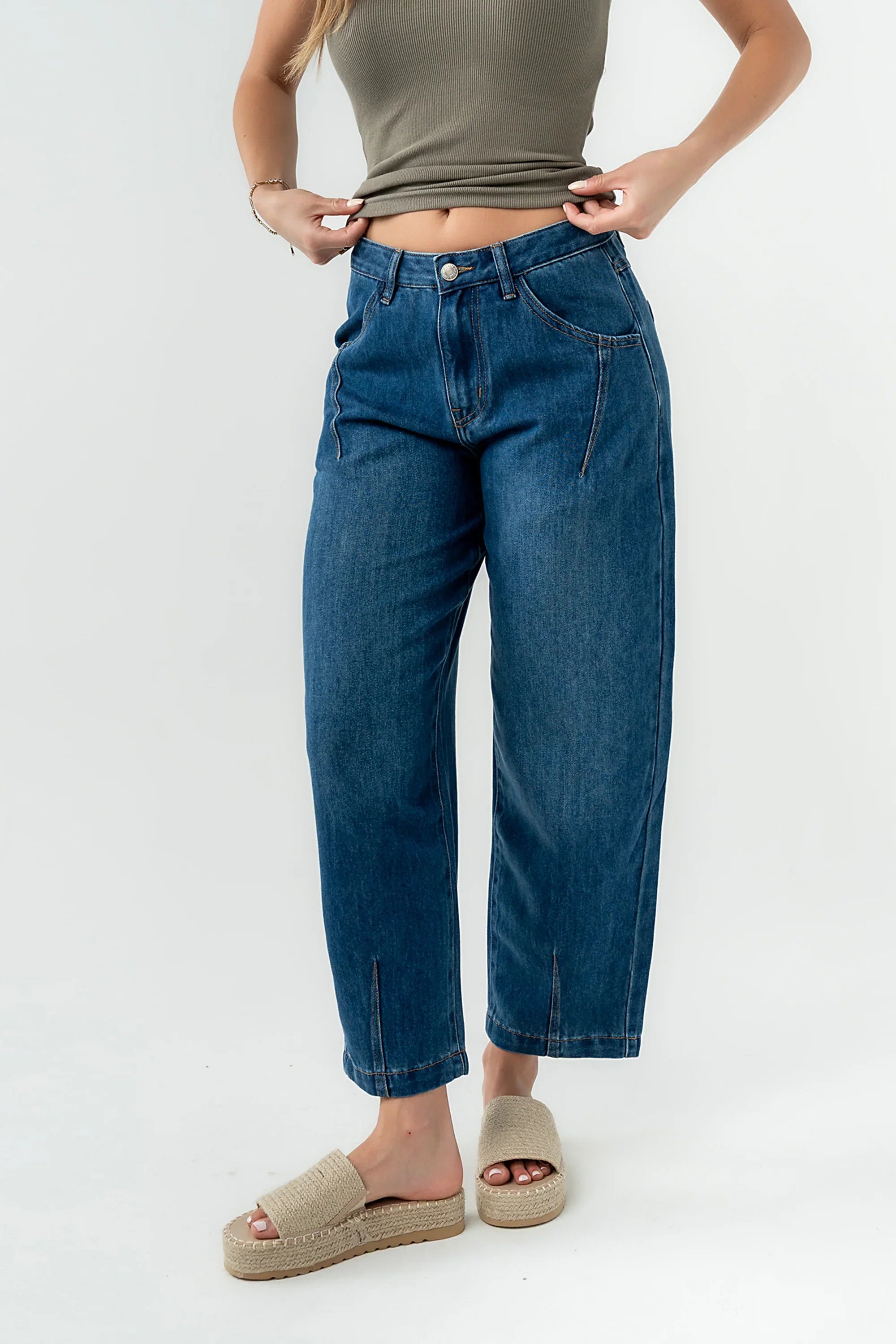Yana Barrel Jeans