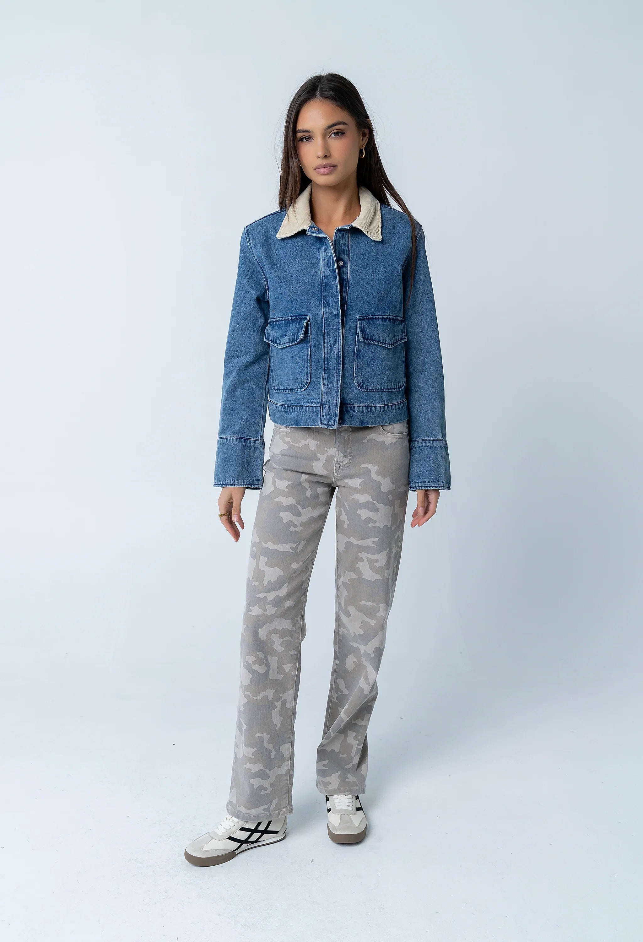 Brynley Denim Chore Jacket