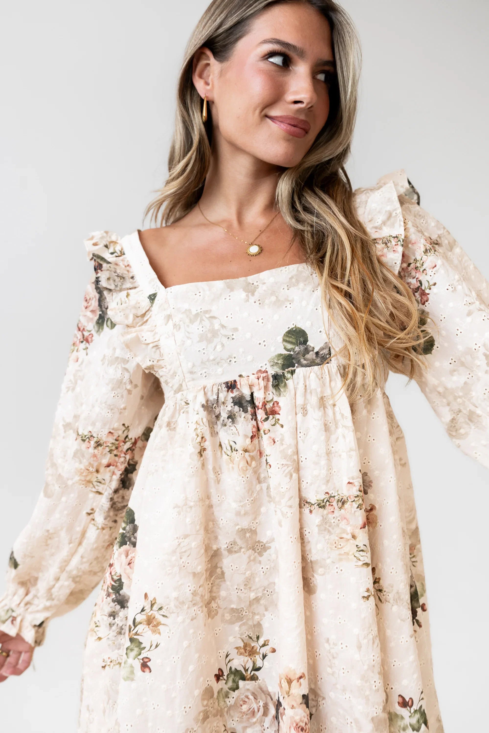 Kathy Floral Mini Dress FINAL SALE