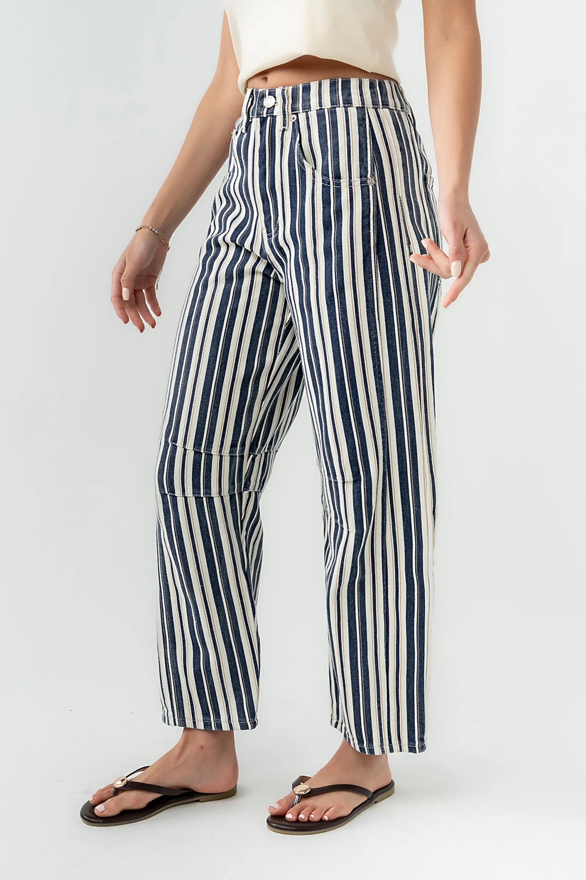 Lisette Barrel Jeans in Multi
