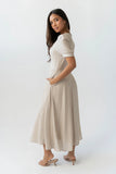 Ulani Polka Dot Midi Dress