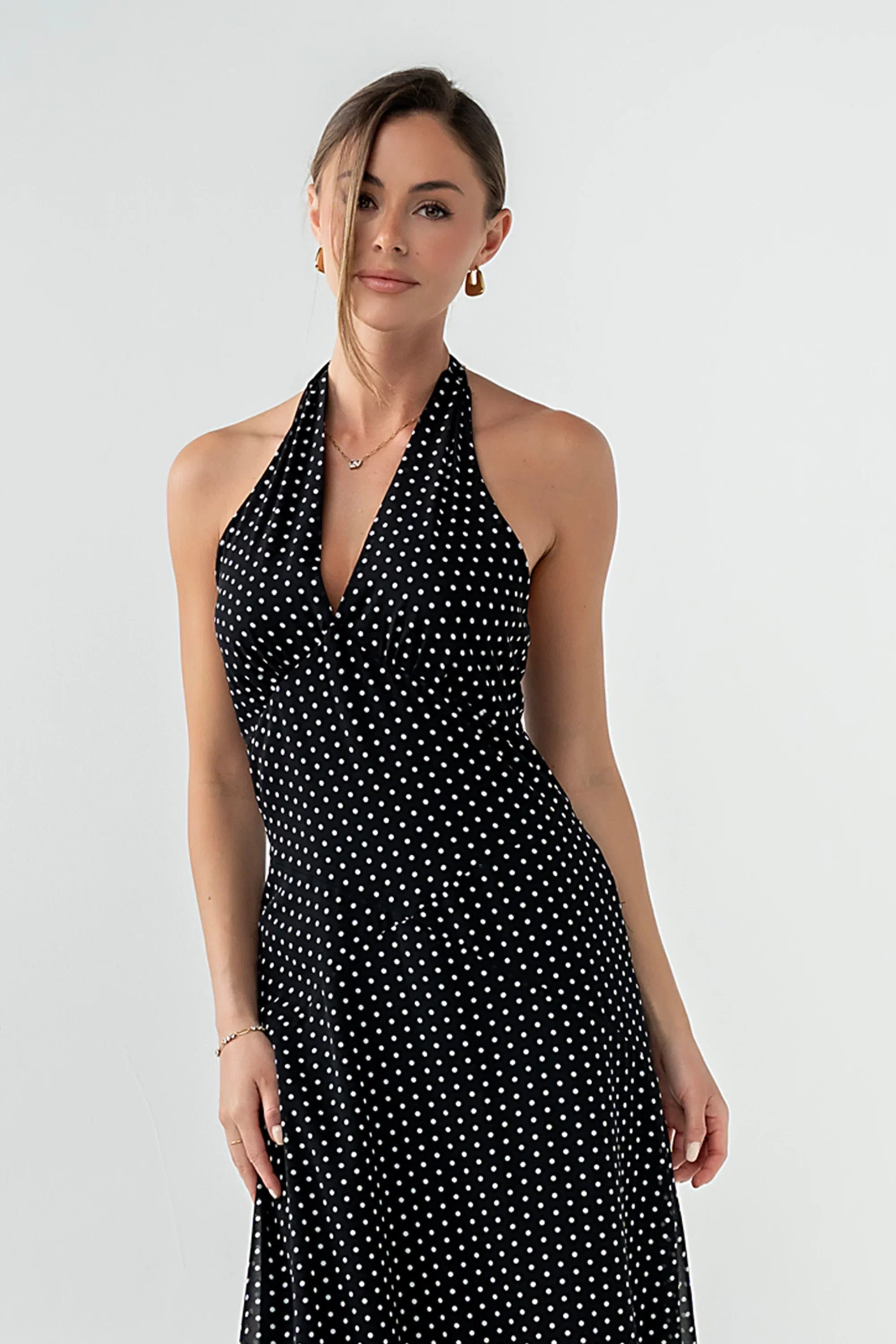 Andie Polka Dot Maxi Dress