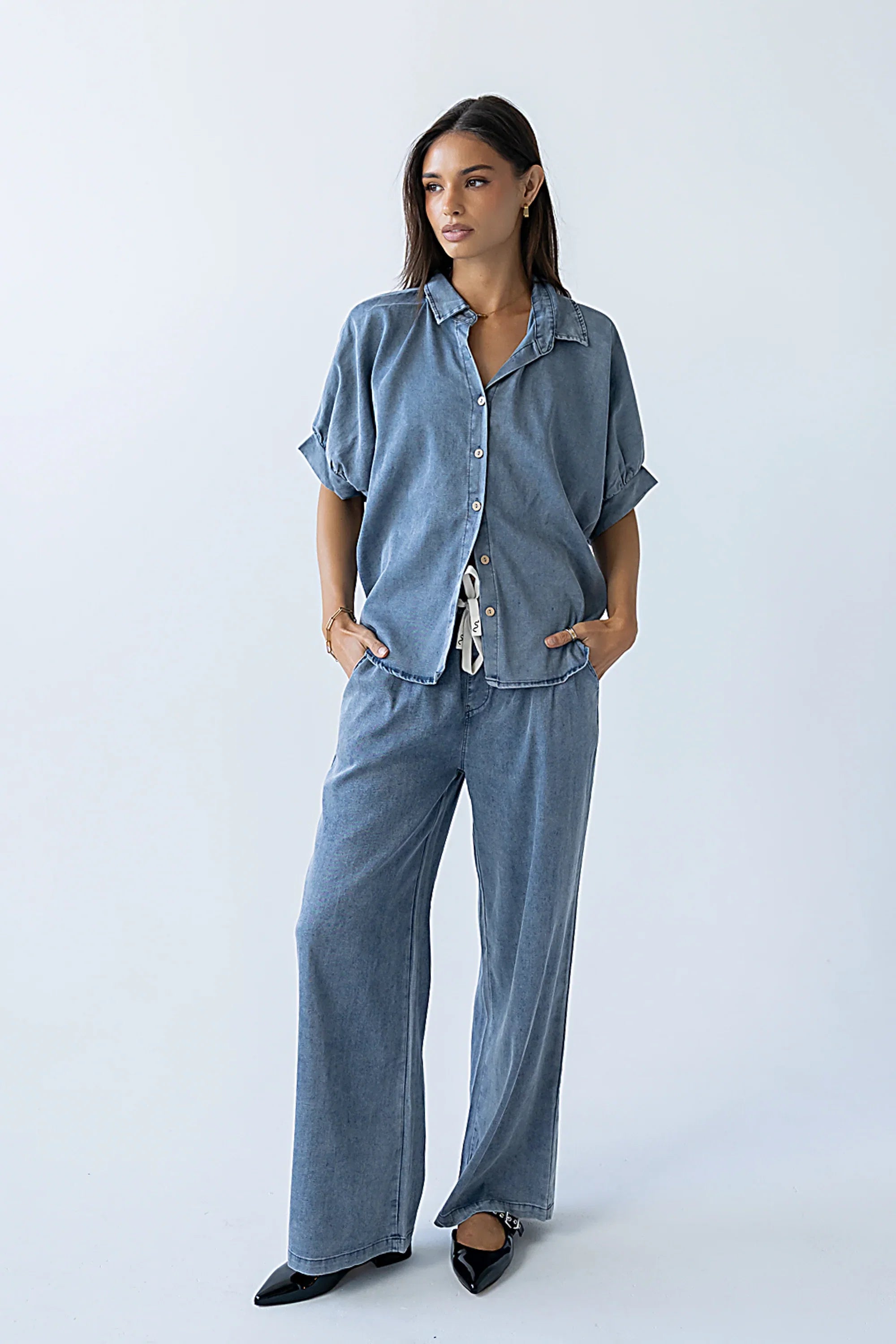 Kessie Button Up