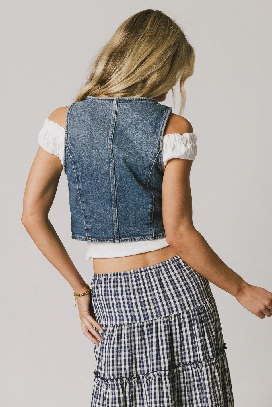 Maryanne Denim Vest FINAL SALE