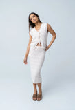 Joana Knit Skirt in Ivory