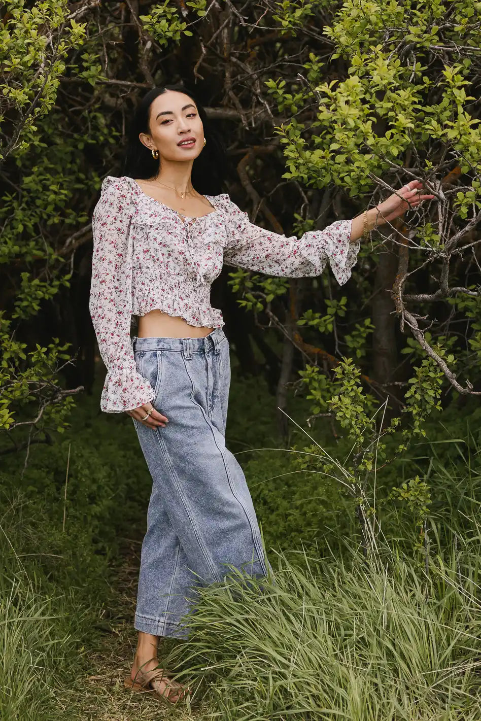Towy Cropped Straight Leg Jeans FINAL SALE