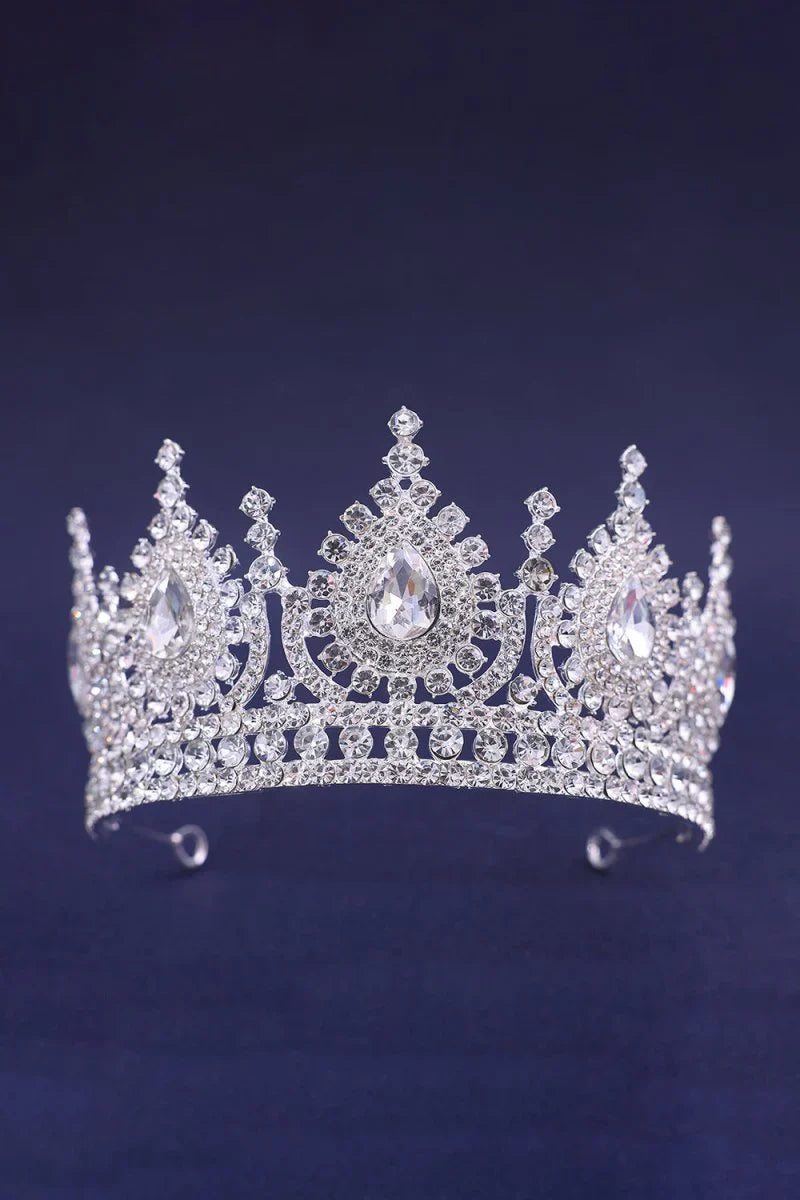 Half Circle Crystal Tiara