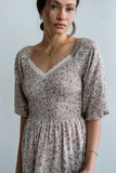 Darcey Smocked Maxi Dress