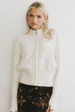 Sheena Quilted Jacket in Ivory FINAL SALE