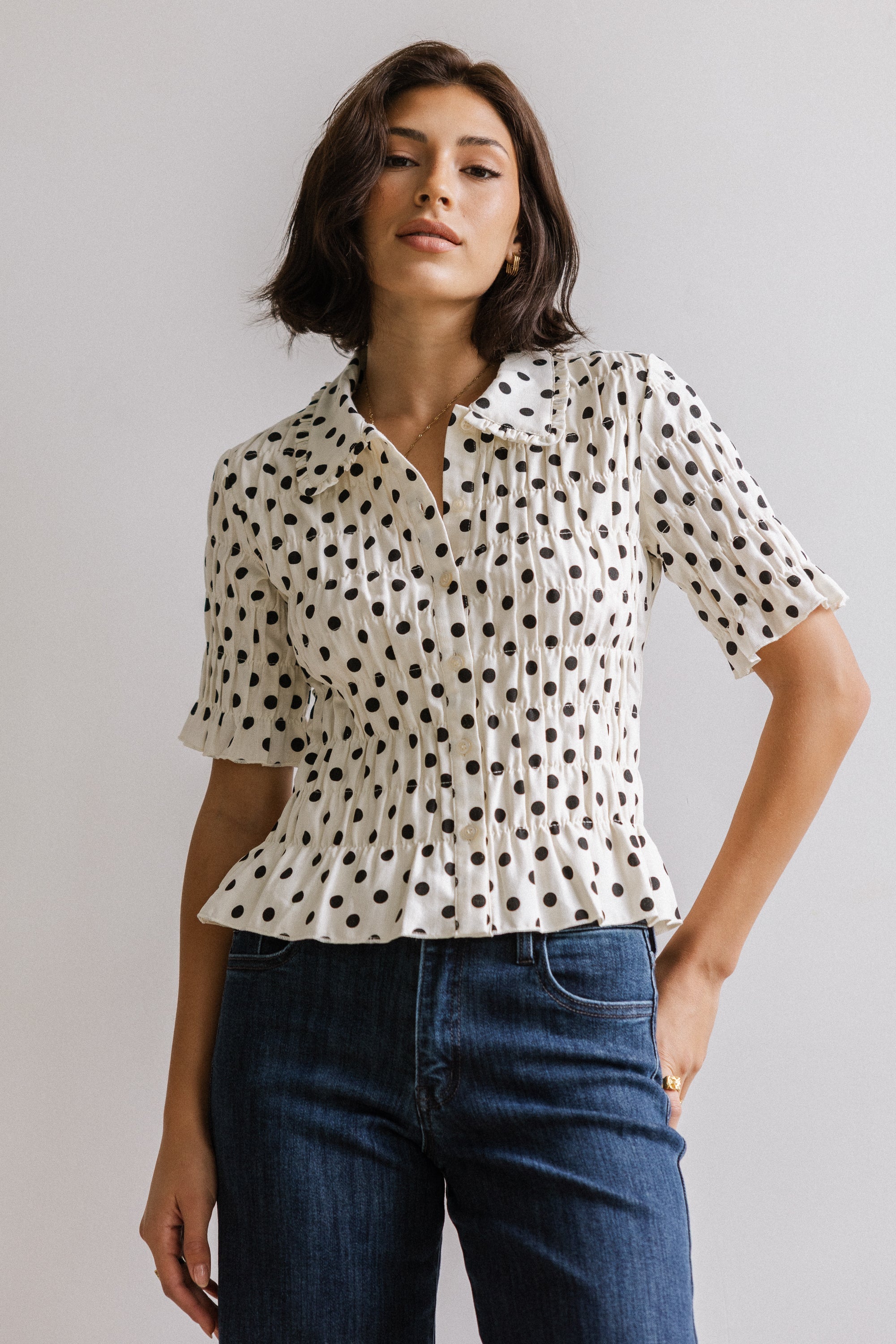 Rony Polka Dot Blouse FINAL SALE