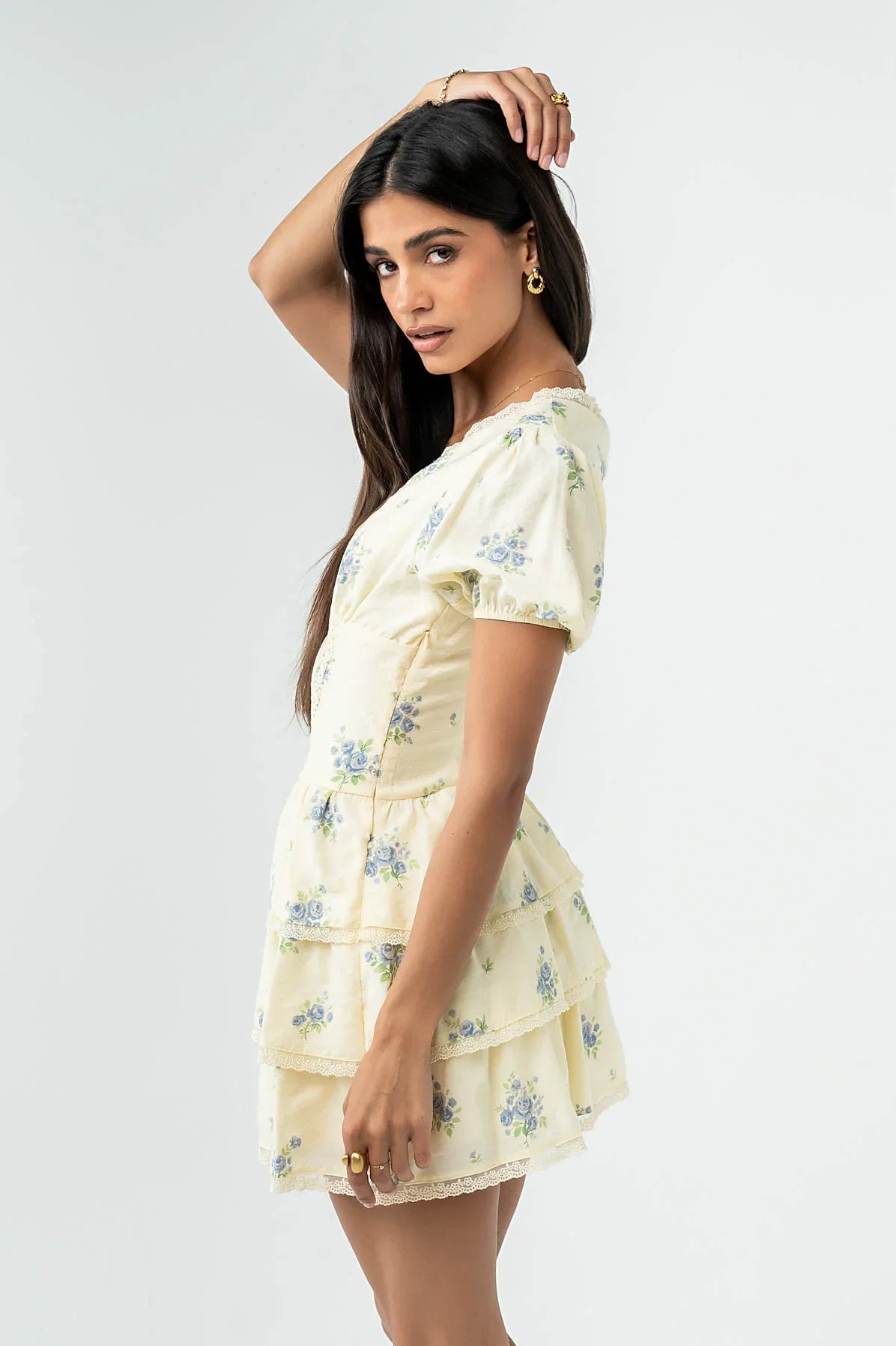 Marina Floral Mini Dress