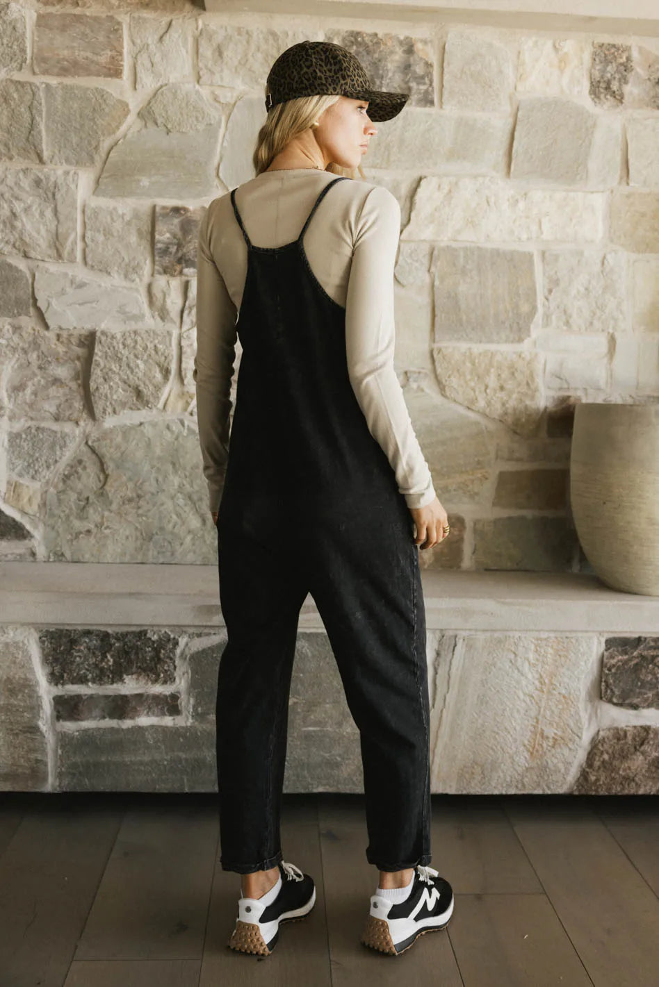 Bram Overalls in Black FINAL SALE
