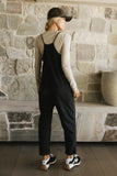 Bram Overalls in Black FINAL SALE