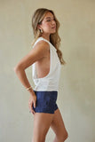 Ella Cowl Neck Open Back Top