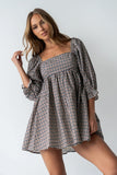 Wren Gingham Mini Dress