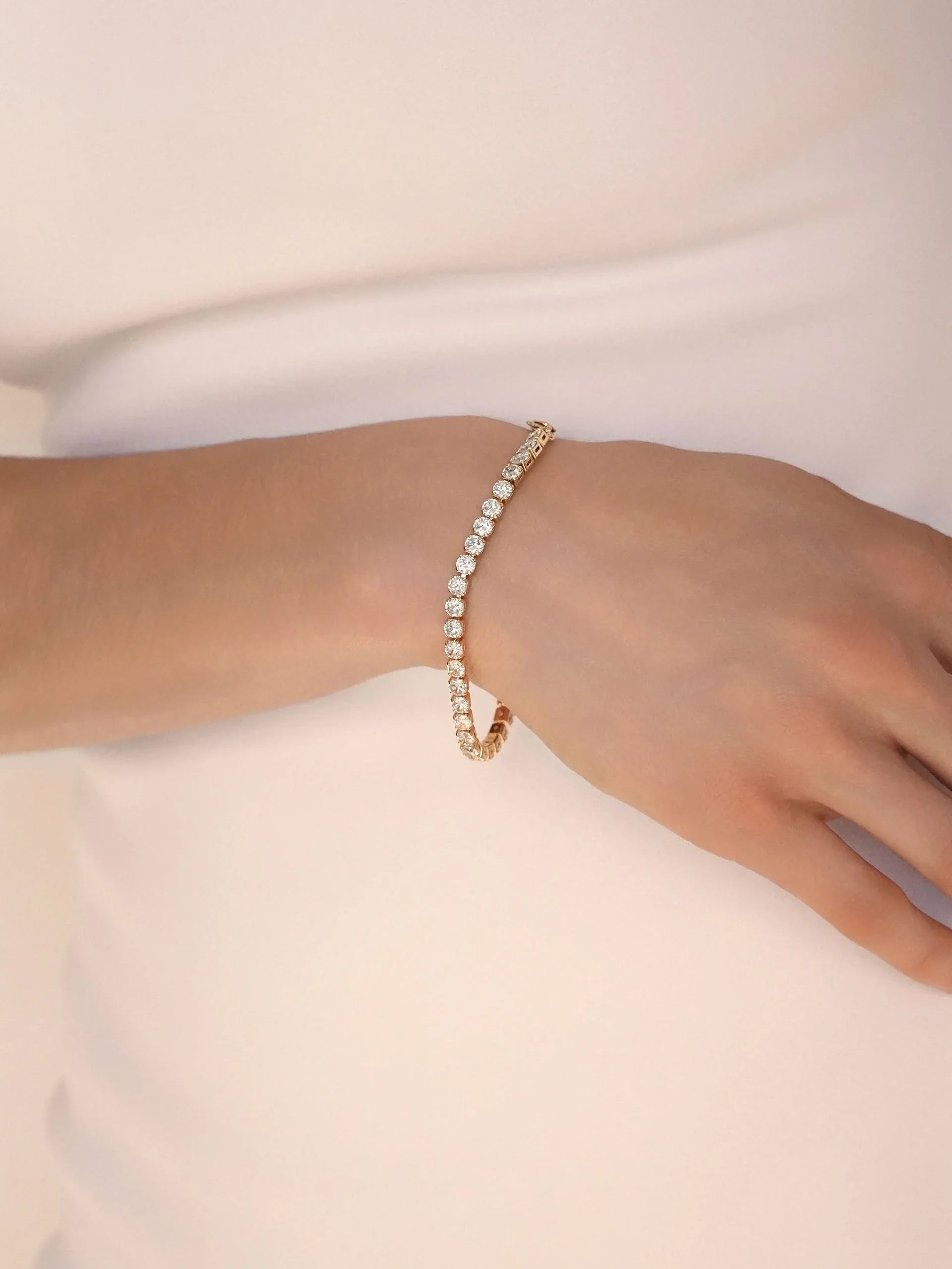 Single Row Tennis Bracelet