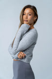 Christy Knit Sweater in Grey