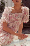 Marina Ruffle Maxi Dress FINAL SALE