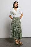 Millie Knit Sweater Top in Off White FINAL SALE