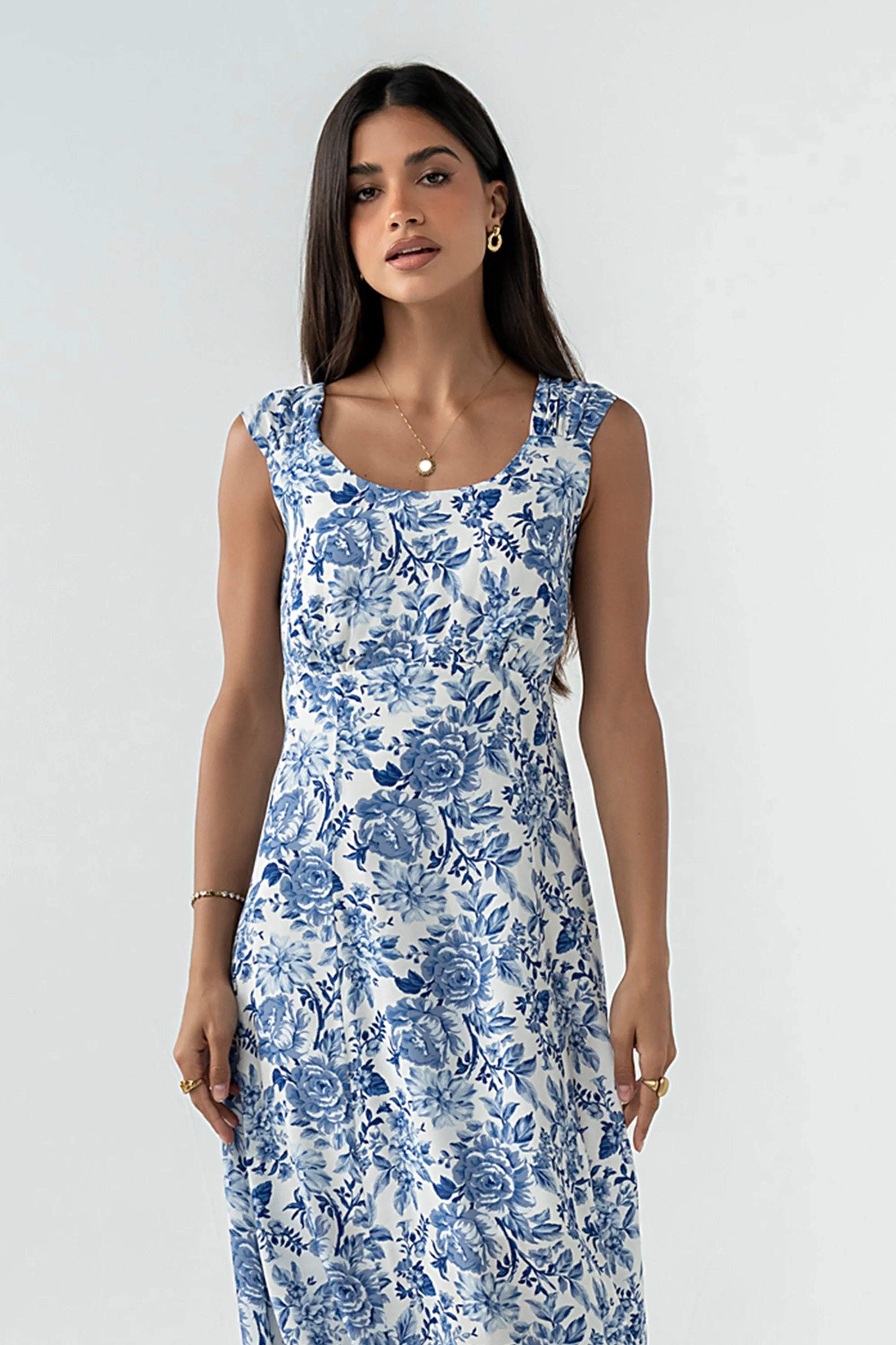 Charlize Floral Maxi Dress