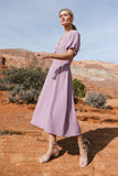 Maeve Midi Dress in Lavender FINAL SALE