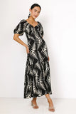 Dinah Abstract Midi Dress FINAL SALE