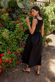 Barrett Midi Dress in Black FINAL SALE