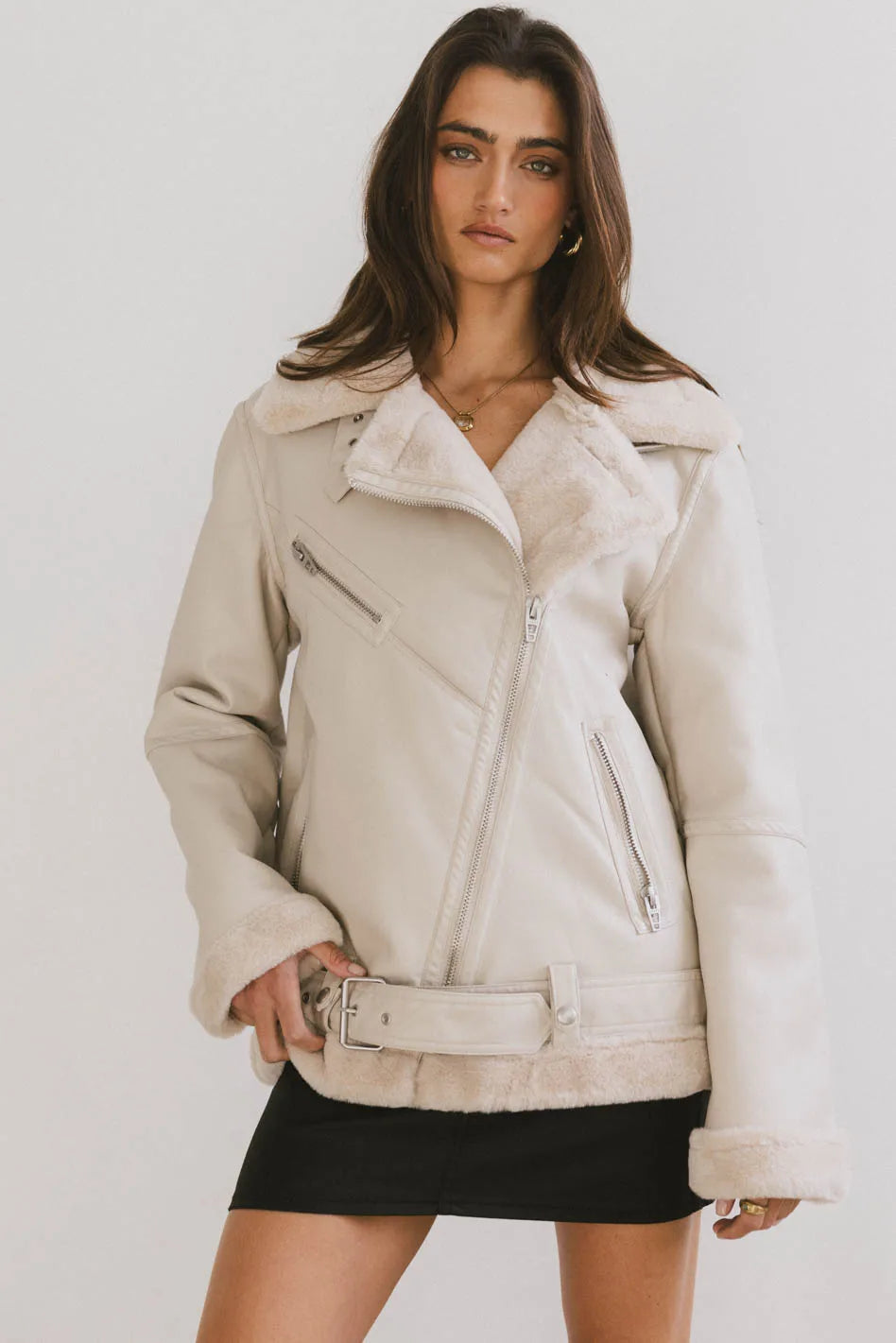 Blank NYC Downtown Love Vegan Jacket FINAL SALE