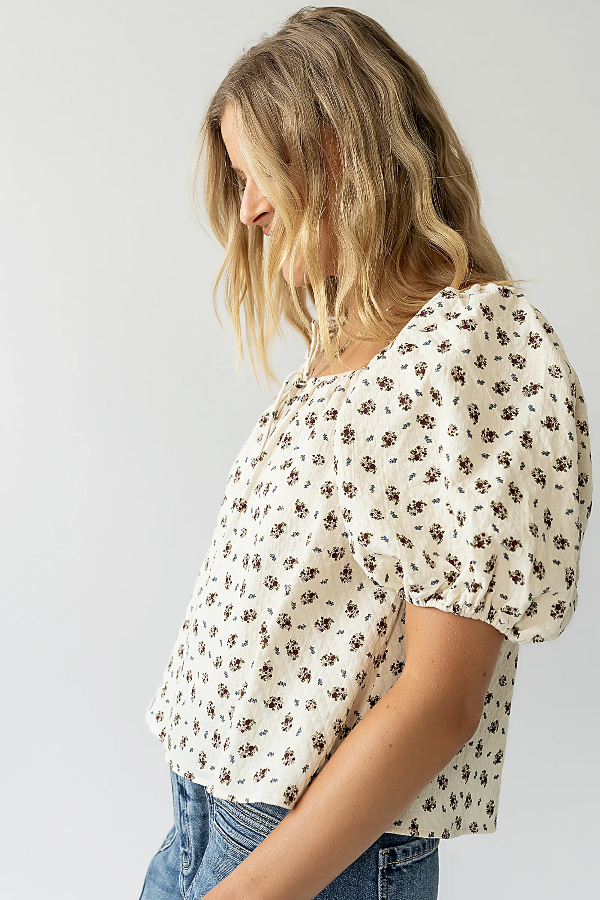 Bianca Floral Blouse FINAL SALE