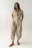 Maggie Striped Parachute Jumpsuit