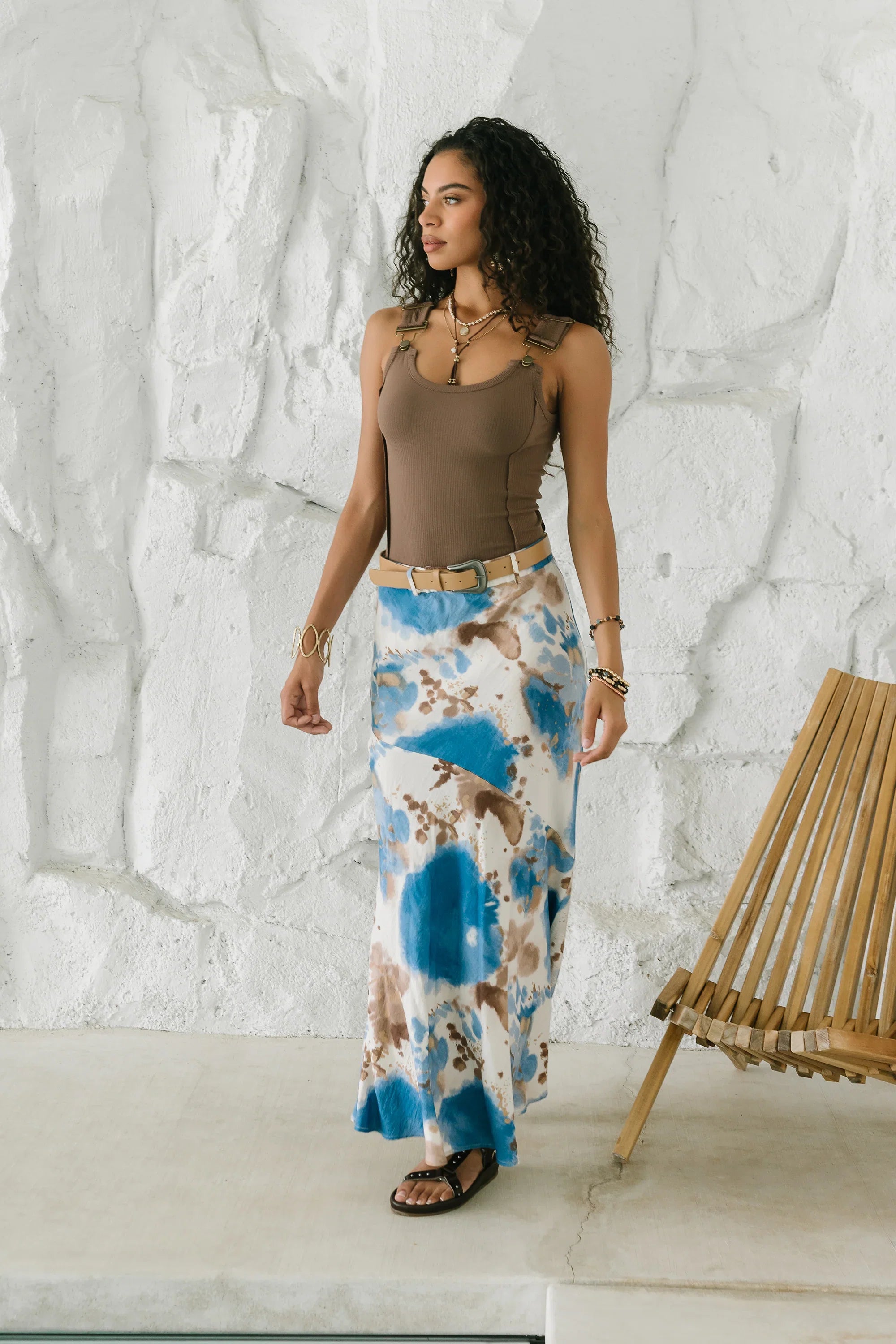 Lenny Overall Top in Brown