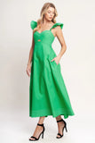 BEAUTIFULLY UNEXPECTED MIDI DRESS FINAL SALE