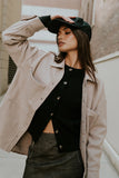 Bennie Oversized Shacket FINAL SALE