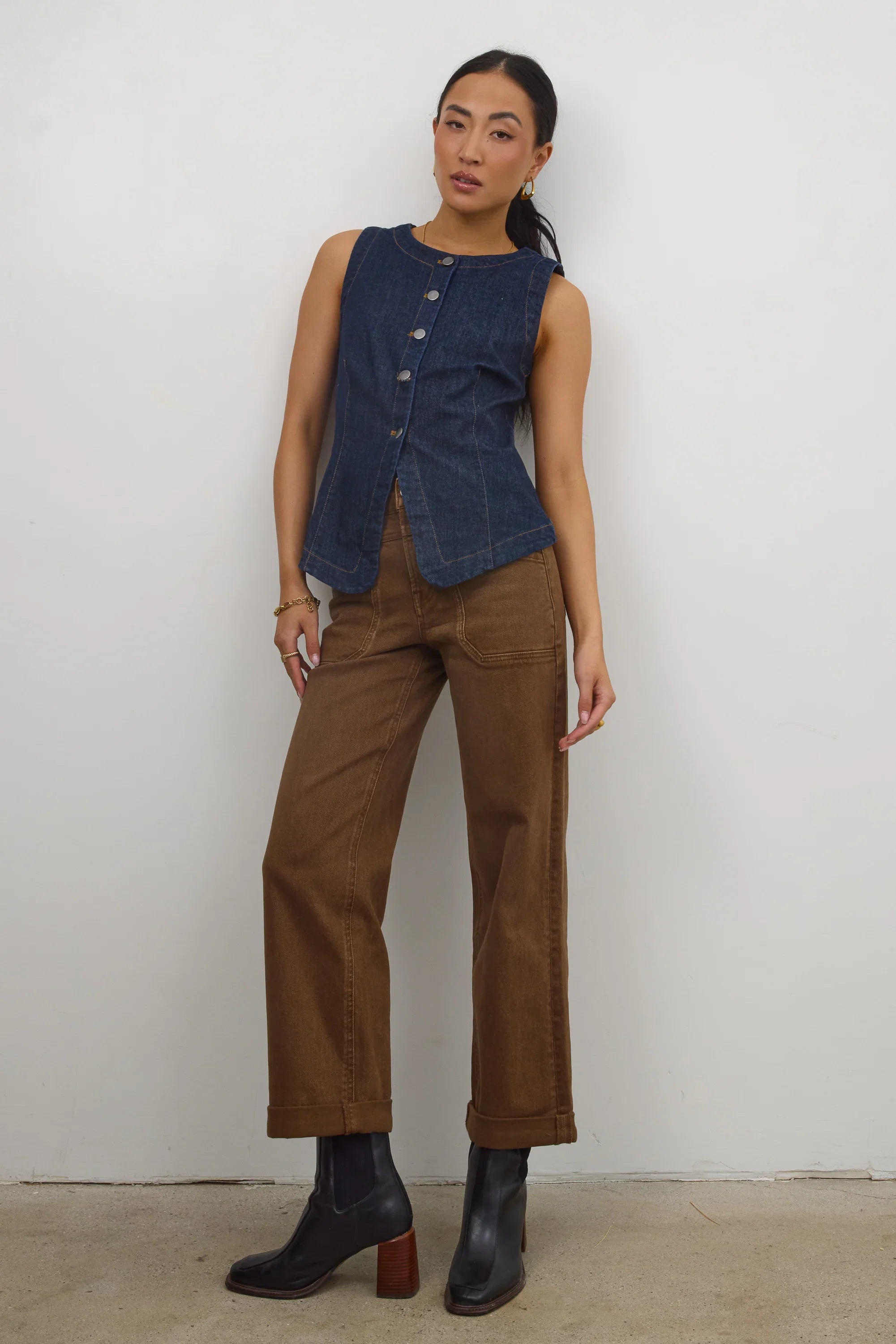 Jenny Denim Vest
