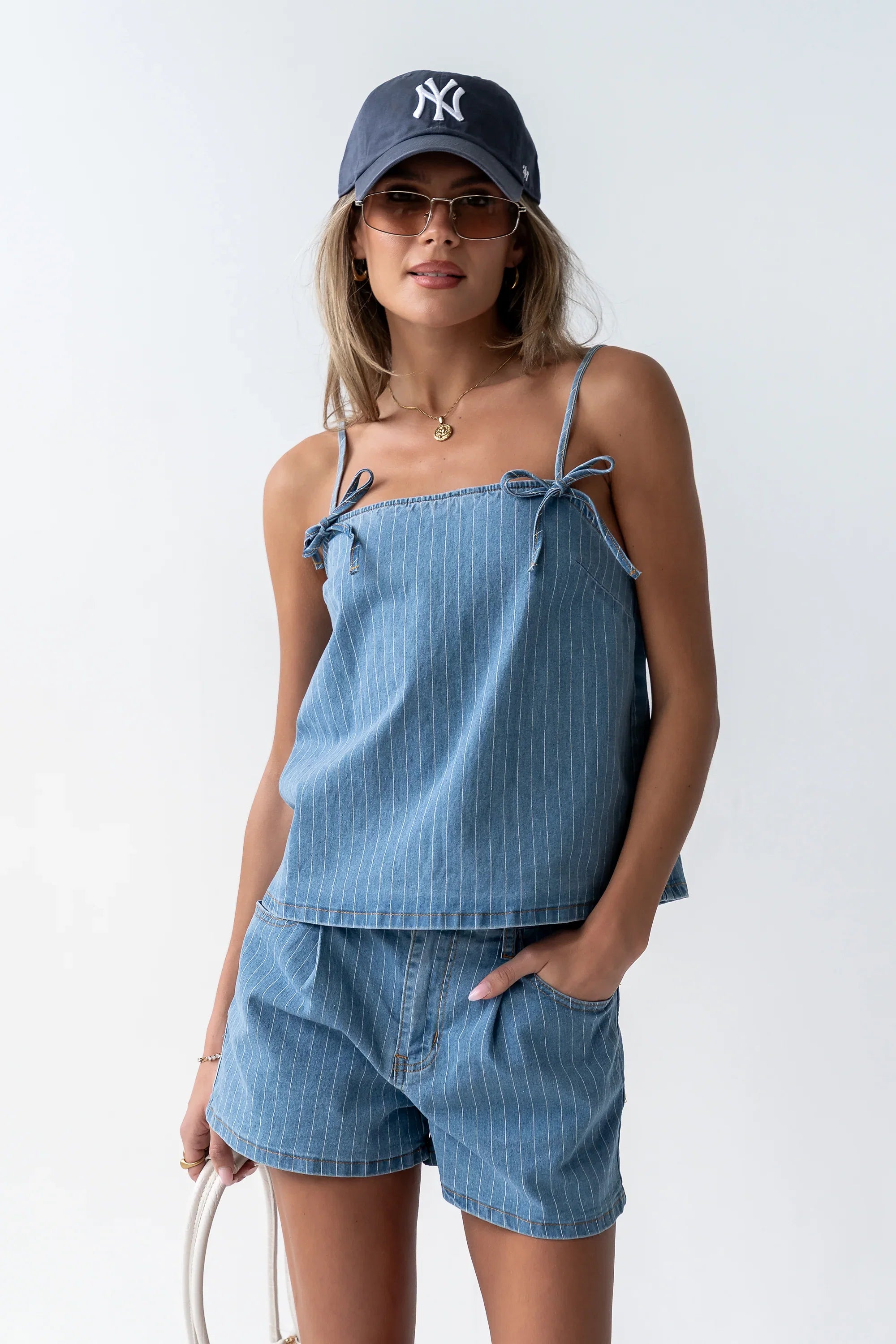 Marline Pinstripe Tank Top
