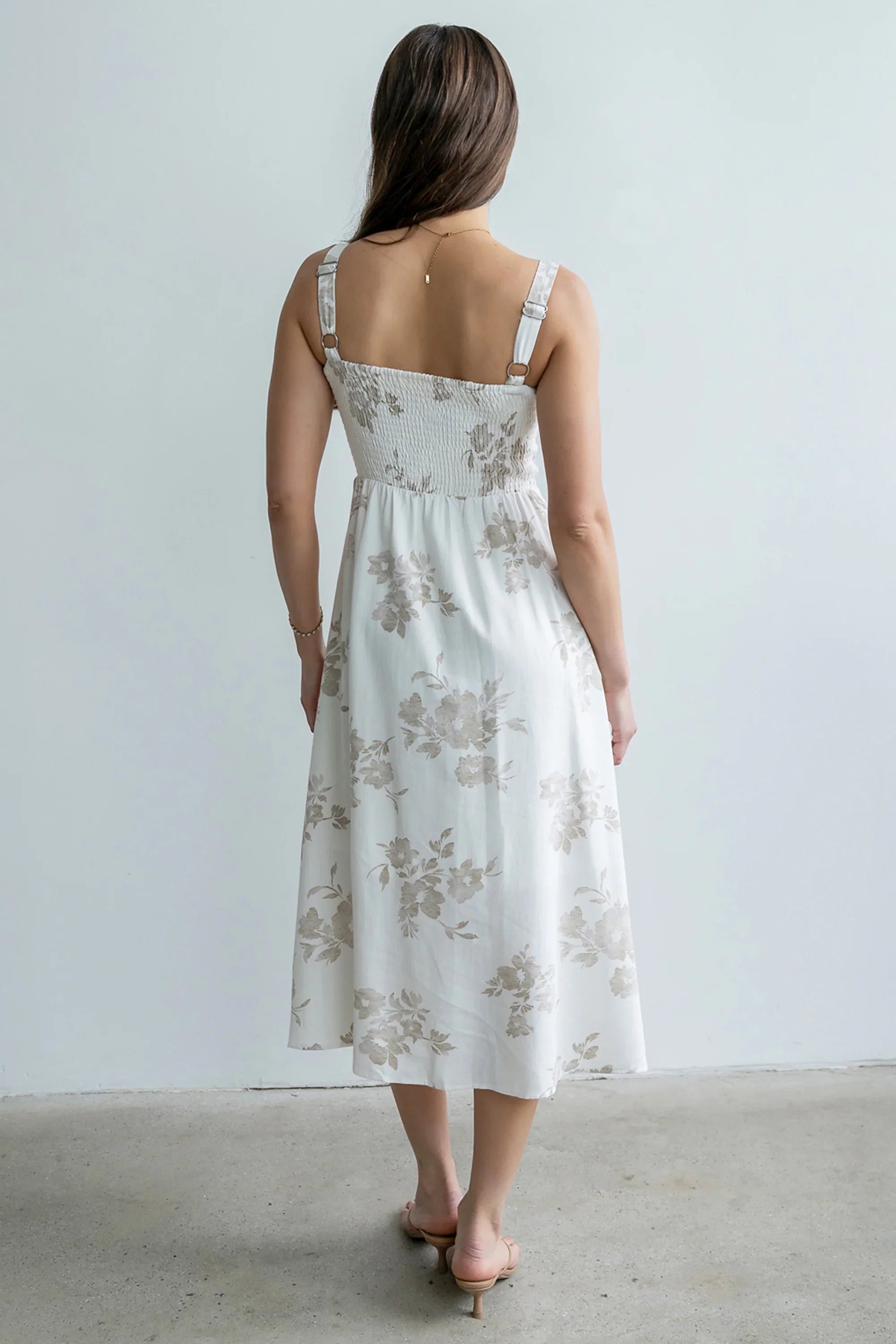 Brandy Floral Midi Dress