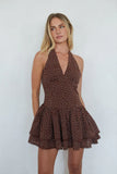 Kit Ruffle Mini Dress Romper