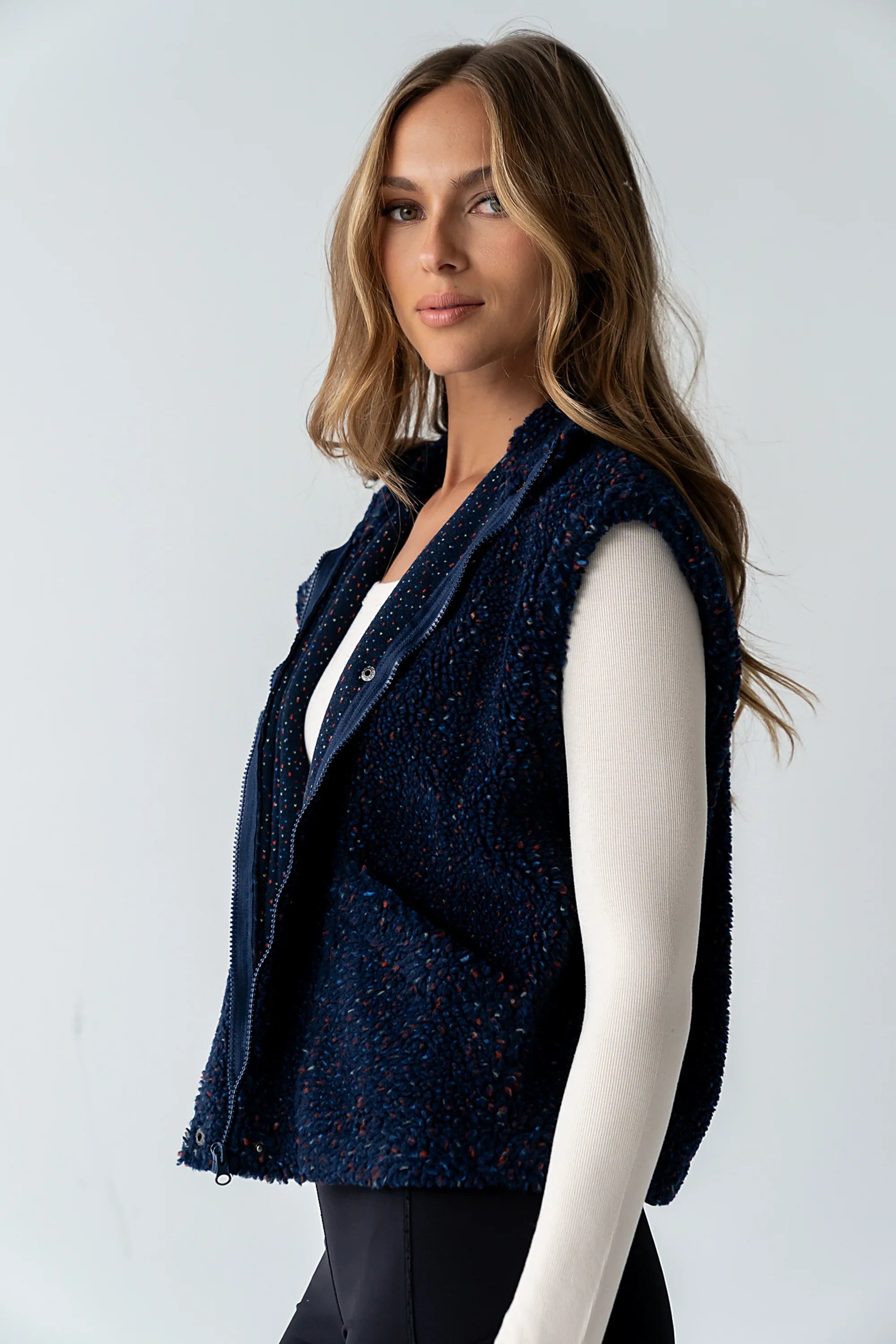 Cozette Sherpa Vest FINAL SALE