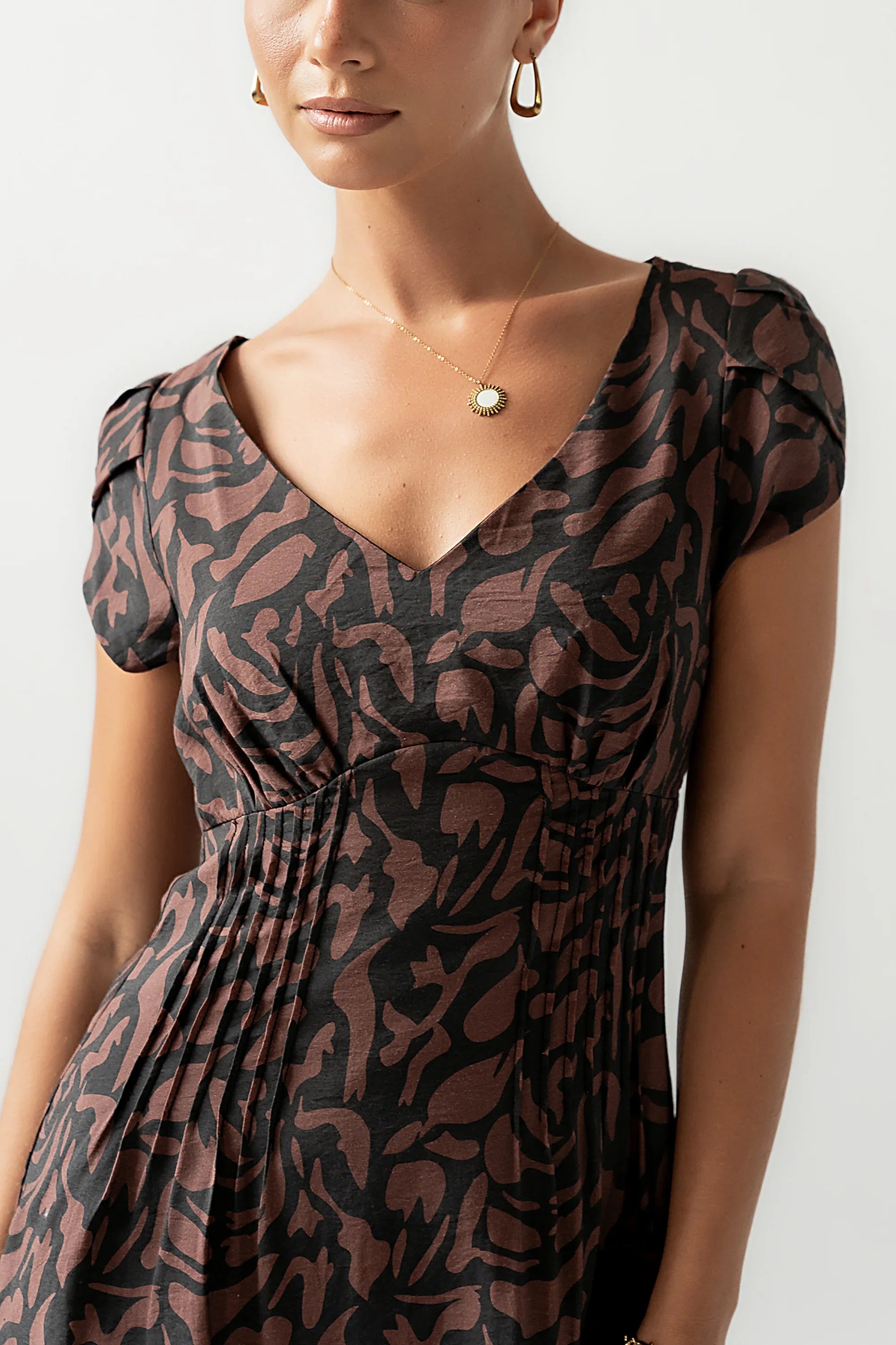 Kennedy Abstract Maxi Dress FINAL SALE