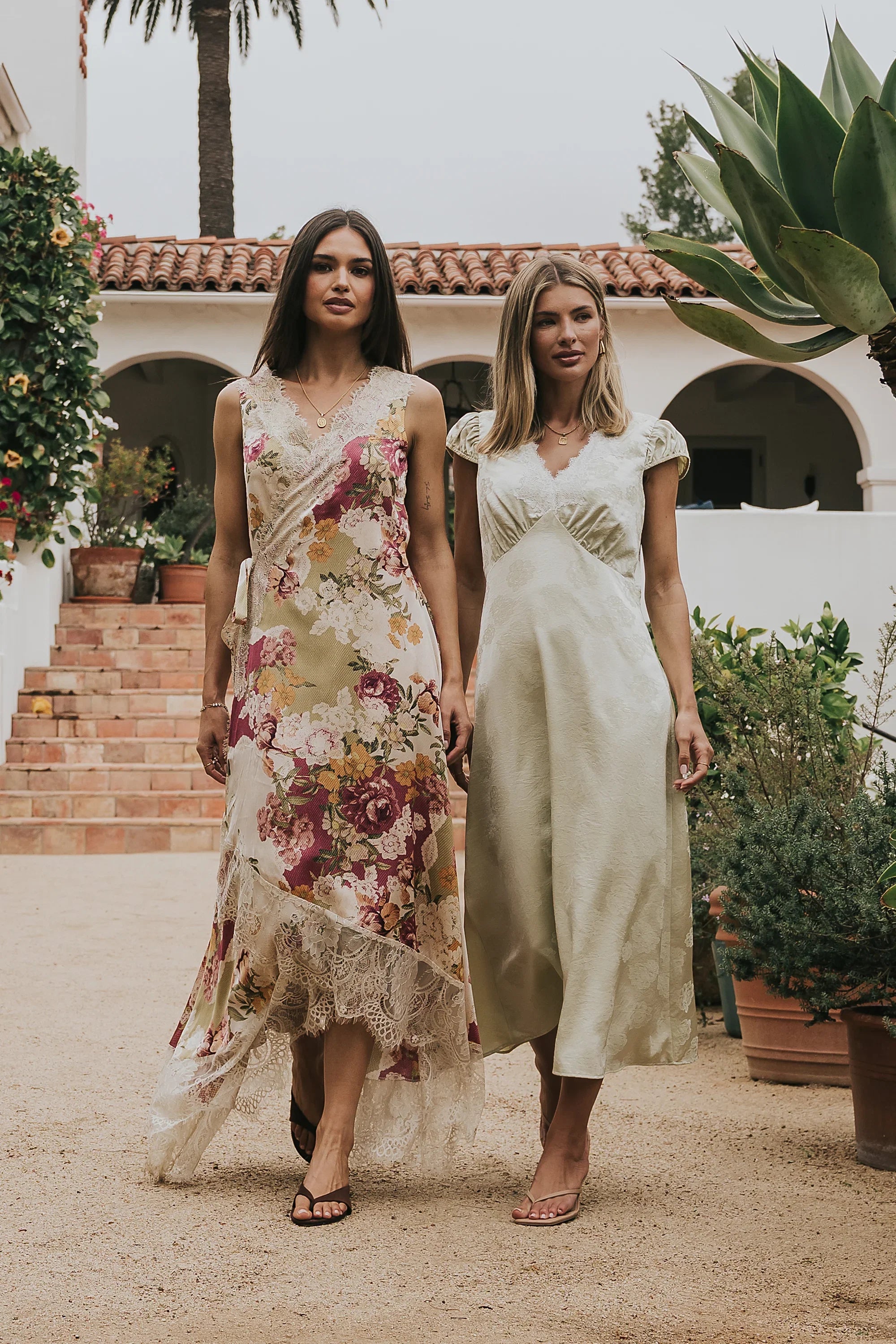 Tess Floral Wrap Dress