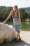 Anya Denim Overall Dress FINAL SALE