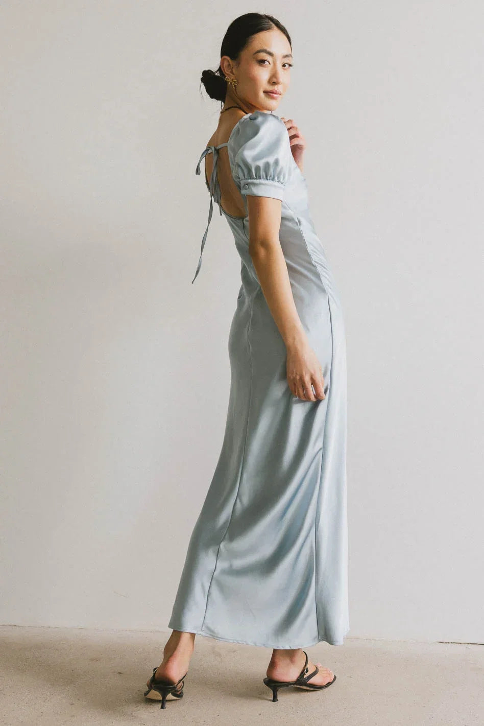 Birdie Satin Maxi Dress FINAL SALE