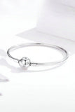 Star Bangle Bracelet In Sterling Silver