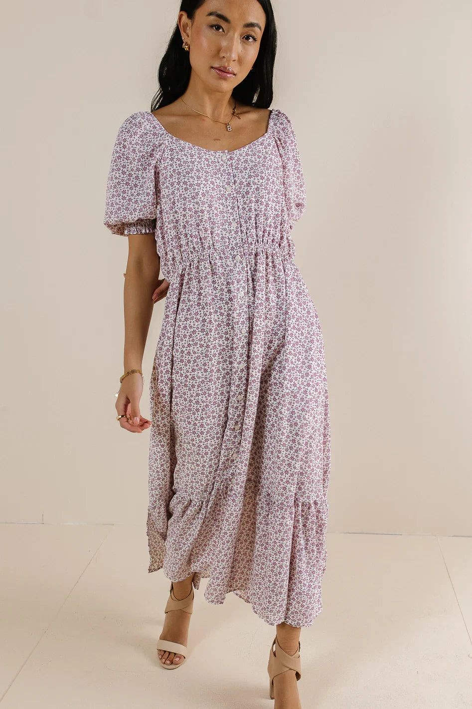 Isla Floral Button Up Dress FINAL SALE