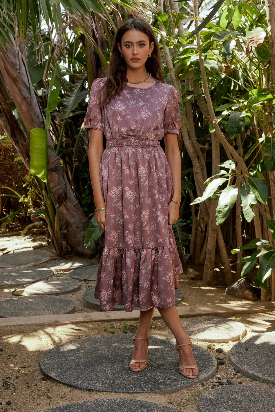 Quinlan Floral Midi Dress FINAL SALE
