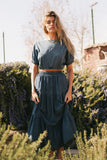 Kiera Denim Top FINAL SALE