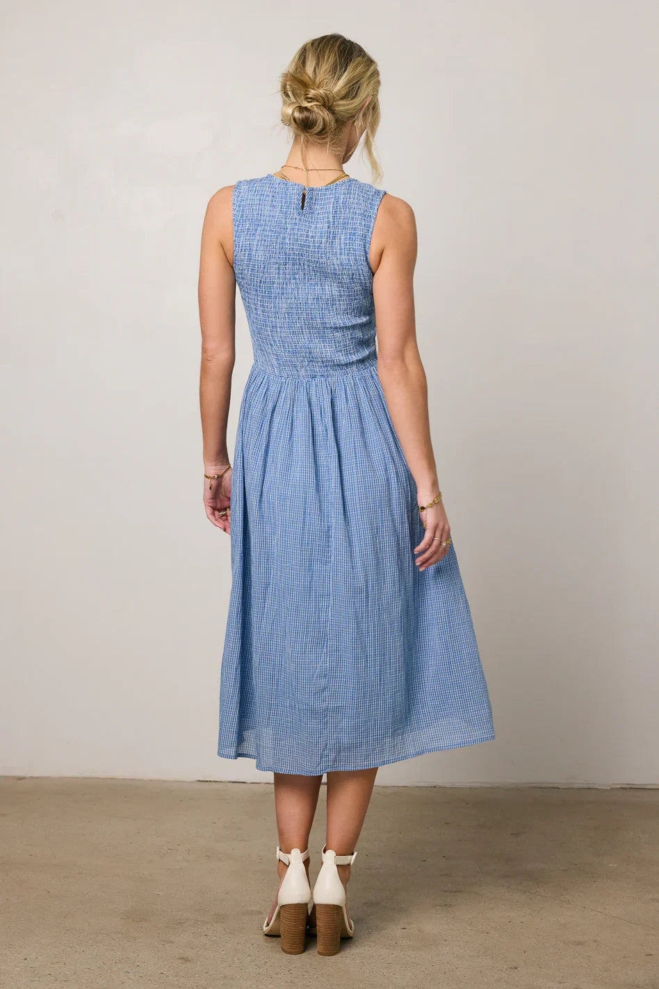 Louella Smocked Midi Dress FINAL SALE