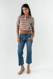 Eileen Cropped Straight Leg Jeans